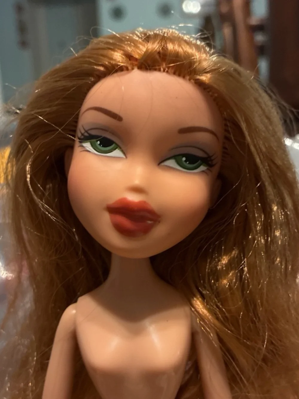 Bratz head gamez meygan nude doll